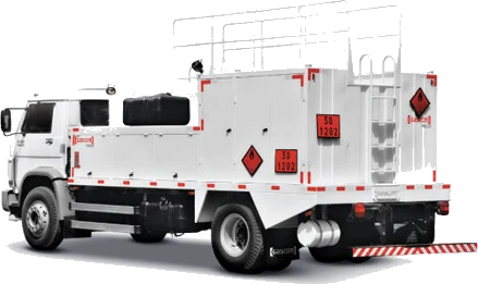 Comboio Abastecedor Gascom — 4.000 L diesel + 1.000 L água